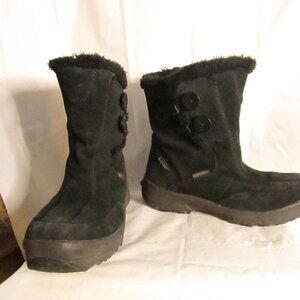 Hi-Tec Black Winter & Rain Boots